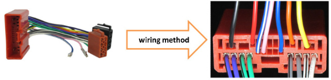 Car Stereo ISO Wiring Harness for Mazda