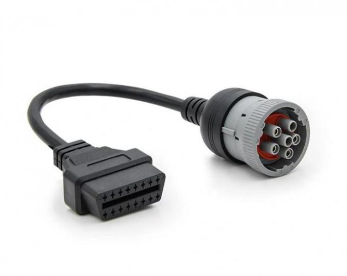 Factory Custom 6pin to OBD2 16pin Female Extension Cable
