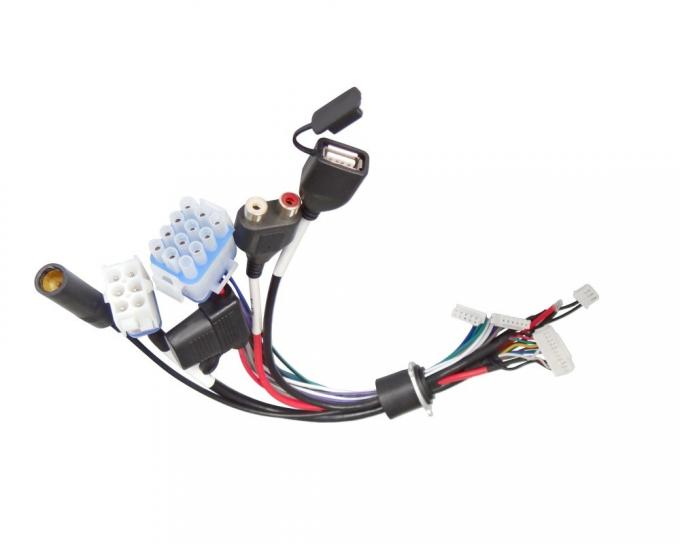 Electrical Wire Harness Cable Assembly Manufacture Vehicle Series Waterproof Wiring Harness