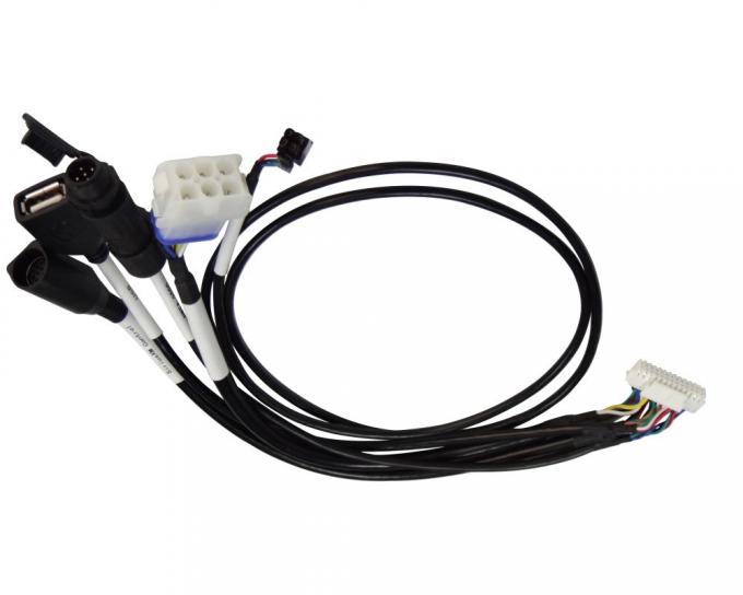 Customized Marine Wire Harness Manufacture Cable Assembly 12 Pin Waterproof Wire Harness