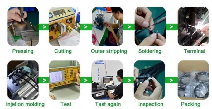 Wire Harness Cable Assembly Manufacture 22 Pin Car Water Proof Wiring Harness with Fuse Holder