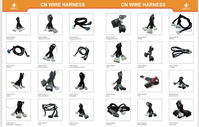 Car DSP Amplifier Radio Wire Car Radio Wiring Harness Stereo Harness DSP Cable