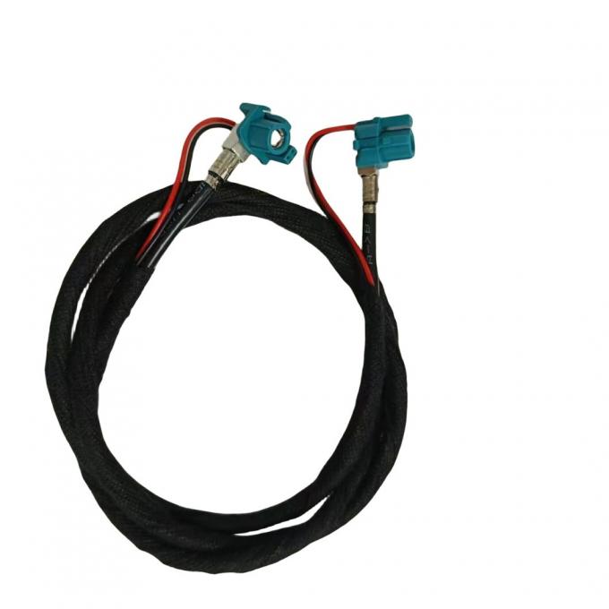 1m Hsd Lvds Cable Z 4 Pin + 2 Pin Female to Female Car Video Extension Right Angle Lvds Cable for BMW