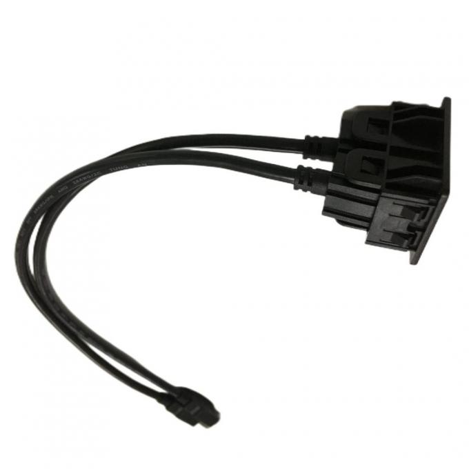 Car Dash Mount Set Two USB Extension Cable Port Boat Motorcycle Car USB Dual