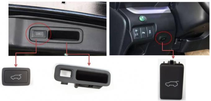 High Quality Black 12V Car Tail Gate Switch and Front Door Cab Switch