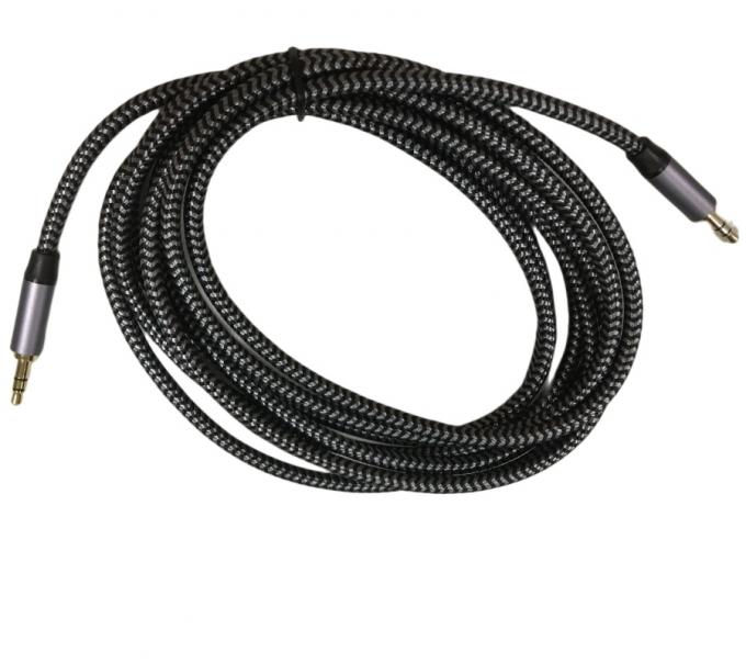 Professional Cable Assembly Manufacture Braided Aux Cable Heavy Duty Audio Cable