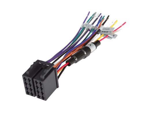 Custom Electrical Wire Harness Adapter Automotive Male And Female Connector