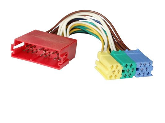 RoHS Car Audio and Video Wire Harness Adapter Customization Safety And Stability