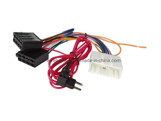 Factory Custom Round Dash Wiring Harness Cable OEM Plug Adapter Radio Stereo