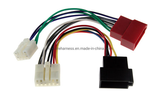 TUV Custom or Wholesale Wire Harness Adapter Round Electrical For Stereo CD Player
