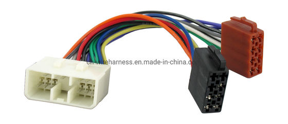 TUV Custom or Wholesale Wire Harness Adapter Round Electrical For Stereo CD Player