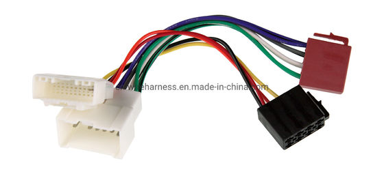 TUV Custom or Wholesale Wire Harness Adapter Round Electrical For Stereo CD Player