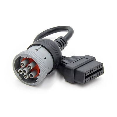 6 Pin Automotive Wire Harness Assembly Female Extension Cable