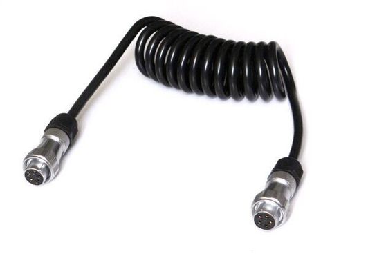 4 Cores Truck Wiring Harness PVC Insulation PU Polyurethanes Jacket Spiral Cable