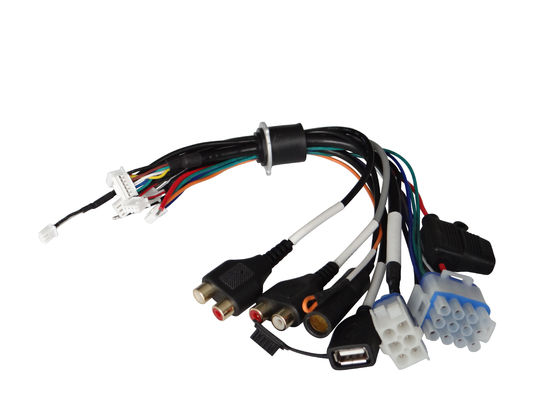                  OEM ODM Custom Customized IATF16949 ISO9001 Factory Supply Auto Automotive Audi Engine Custom-Made Waterproof Harness             