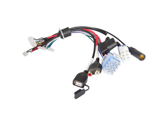                  OEM ODM Custom Customized IATF16949 ISO9001 Factory Supply Auto Automotive Audi Engine Custom-Made Waterproof Harness             