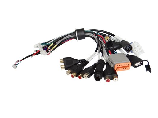                  OEM ODM Custom Customized IATF16949 ISO9001 Factory Supply Auto Automotive Audi Engine Custom-Made Waterproof Harness             
