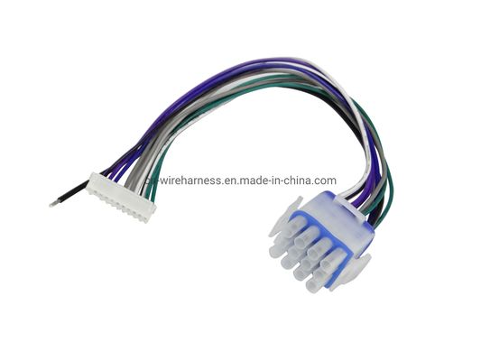                  Customized Car Audio Electronic Delphi Connector Wiring Harness for Different Audio             