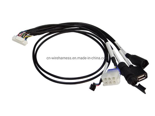 Customized Automotive Electronic Waterproof Connector Wiring Harness for Different Brands Connector