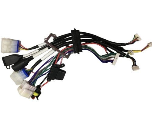 Round Electronic Wire Harness Pure Copper Car Stereo Connectors