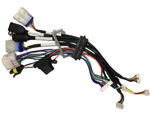 Round Electronic Wire Harness Pure Copper Car Stereo Connectors