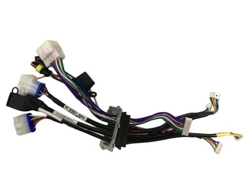 Round Electronic Wire Harness Pure Copper Car Stereo Connectors