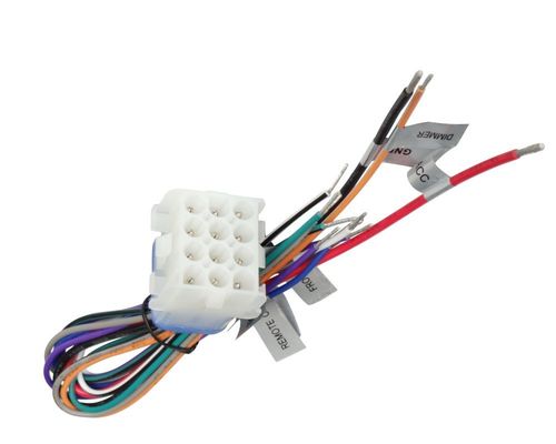 22 Pin Auto Electrical Wiring Harness PVC Material With Fuse Holder