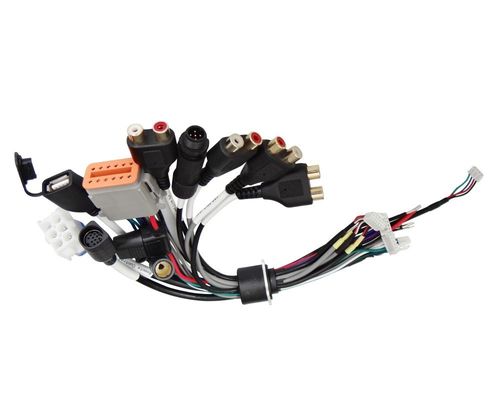 16 Pin Boat Radio Wiring Harness Custom Cable Assembly ISO Certificate