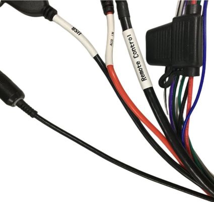 Remote Control Auto Stereo Wiring Harness Plug Customize Marine Boat