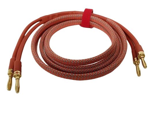 HiFi Speaker Waterproof Cable Assembly High Purity OFC Stereo Amplifier