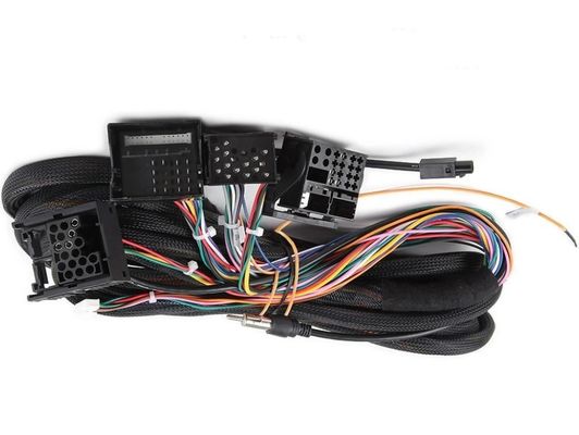                  Professional Factory Manufacturing Wiring Harness Extension Cable Kit for BMW Radio Player Wire Harness             