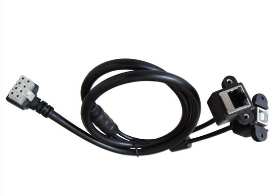                  Wire Harness Manufacture Waterproof 8 Pin Custom Printer USB Extension Cable             