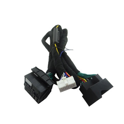 600V Wire Harness Cable Assembly Automotive Amplifier Radio Wiring