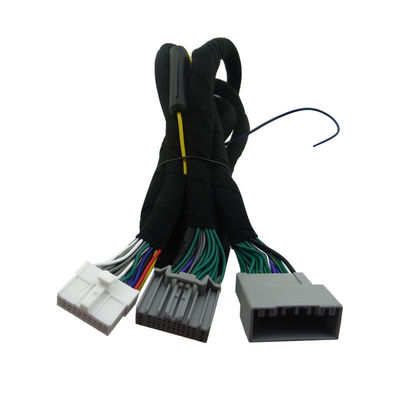 600V Wire Harness Cable Assembly Automotive Amplifier Radio Wiring