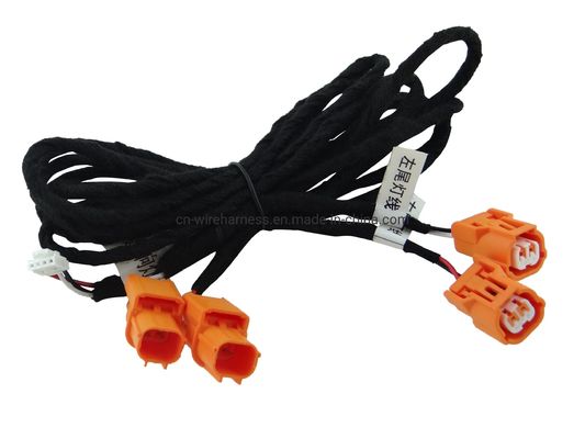 Round Automotive Wire Harness Assembly Industrial For Automobile