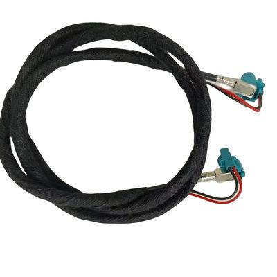 1m Hsd Custom LVDS Cable Female To Female Car Video Extension Right Angle For BMW