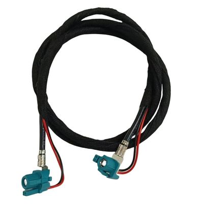 1m Hsd Custom LVDS Cable Female To Female Car Video Extension Right Angle For BMW