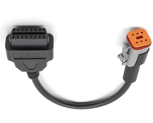                 16 Pin Connector Extension Cable Wiring Harness Connector Car OBD Wire Harness             