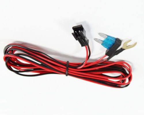RoHS Automotive Power Cable Direct Wire 300V With Fuse Custom Power Cord Fuse Box