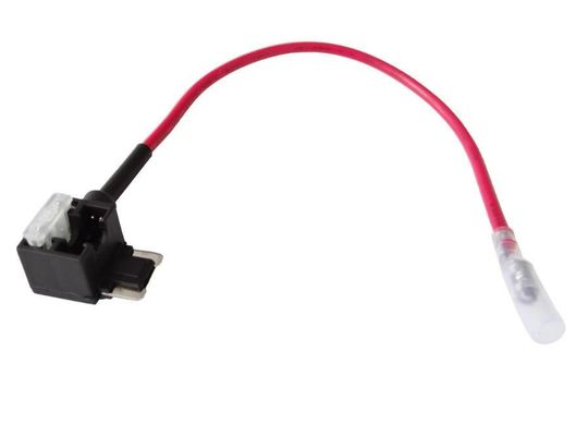 RoHS Automotive Power Cable Direct Wire 300V With Fuse Custom Power Cord Fuse Box