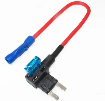 Automotive Custom Wire Harness Mini Blade Fuse Add-A-Circuit Fuse Tap Adapter 12V