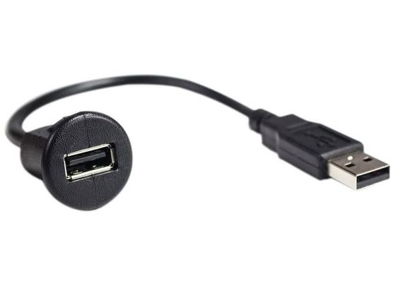 Voltage 24V USB Dash Mount Adapter For Vehicle, Bike, Motorcycle