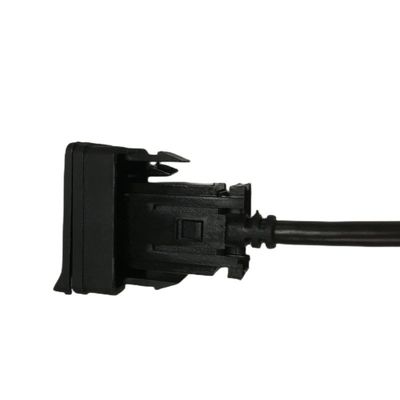 Square Panel Cable Wire Harnesses Car USB Cable With Anti Dust Cover