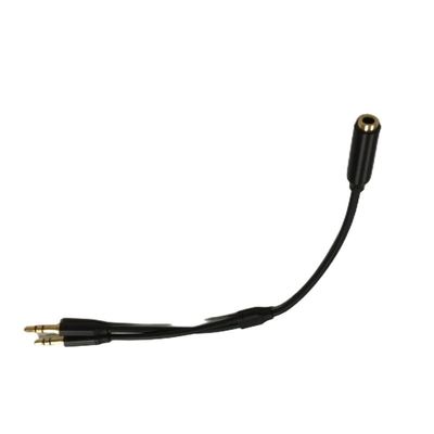 Y Splitter Cable Wire Harnesses Audio Cable Headset 3.5mm 2 Male Mic Cable