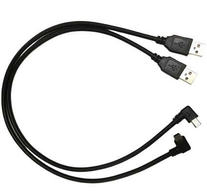 Cable Electrical Harness Wire With 90 Degree Angle Mini USB Port