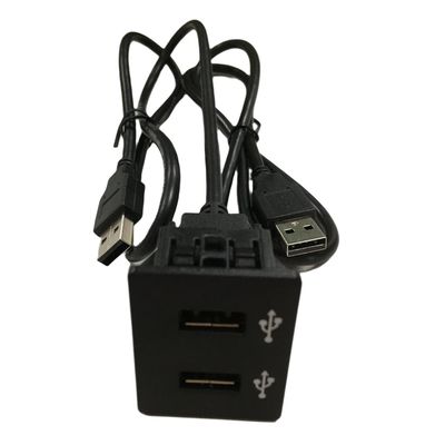 Car Dash Cable Wire Harnesses Single Dual Car Charger USB Socket