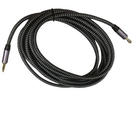 Professional Custom Wire Harness Braided Aux Heavy Duty Audio Cable