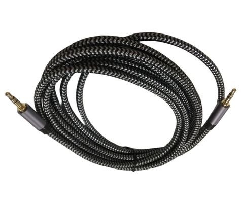 Professional Custom Wire Harness Braided Aux Heavy Duty Audio Cable