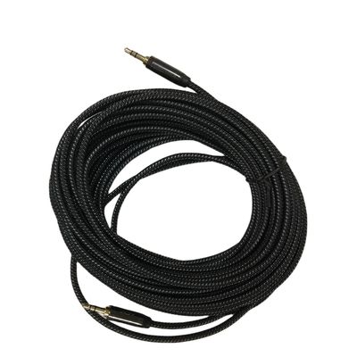 Professional Custom Wire Harness Braided Aux Heavy Duty Audio Cable