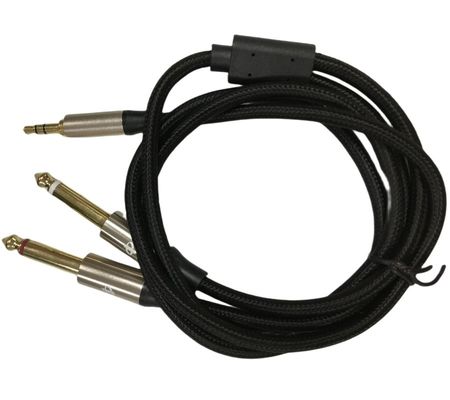 OEM Auto Wiring Harness Assembly Mono 6.5 Jack To Stereo 3.5 Jack Audio Cable